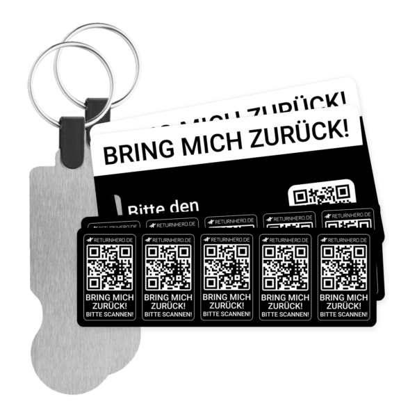 BUNDLE – 2x Schlüsselanhänger & 2x Sticker & 2x Card